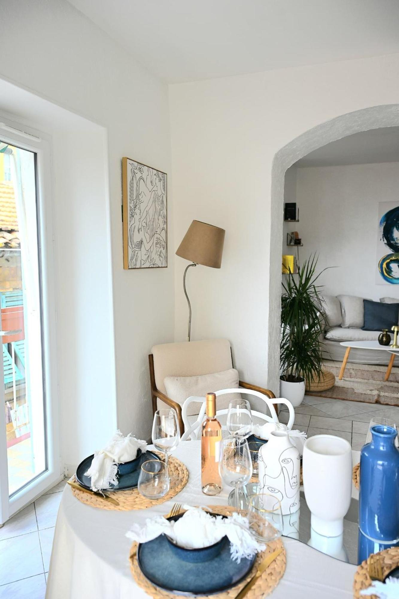 The Seaside Serenity - Calm & Charming Bay View Flat - Heart Of Villefranche Kültér fotó