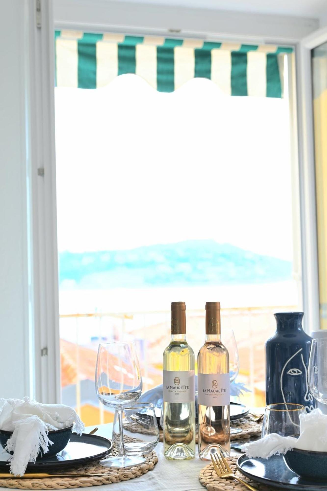 The Seaside Serenity - Calm & Charming Bay View Flat - Heart Of Villefranche Kültér fotó