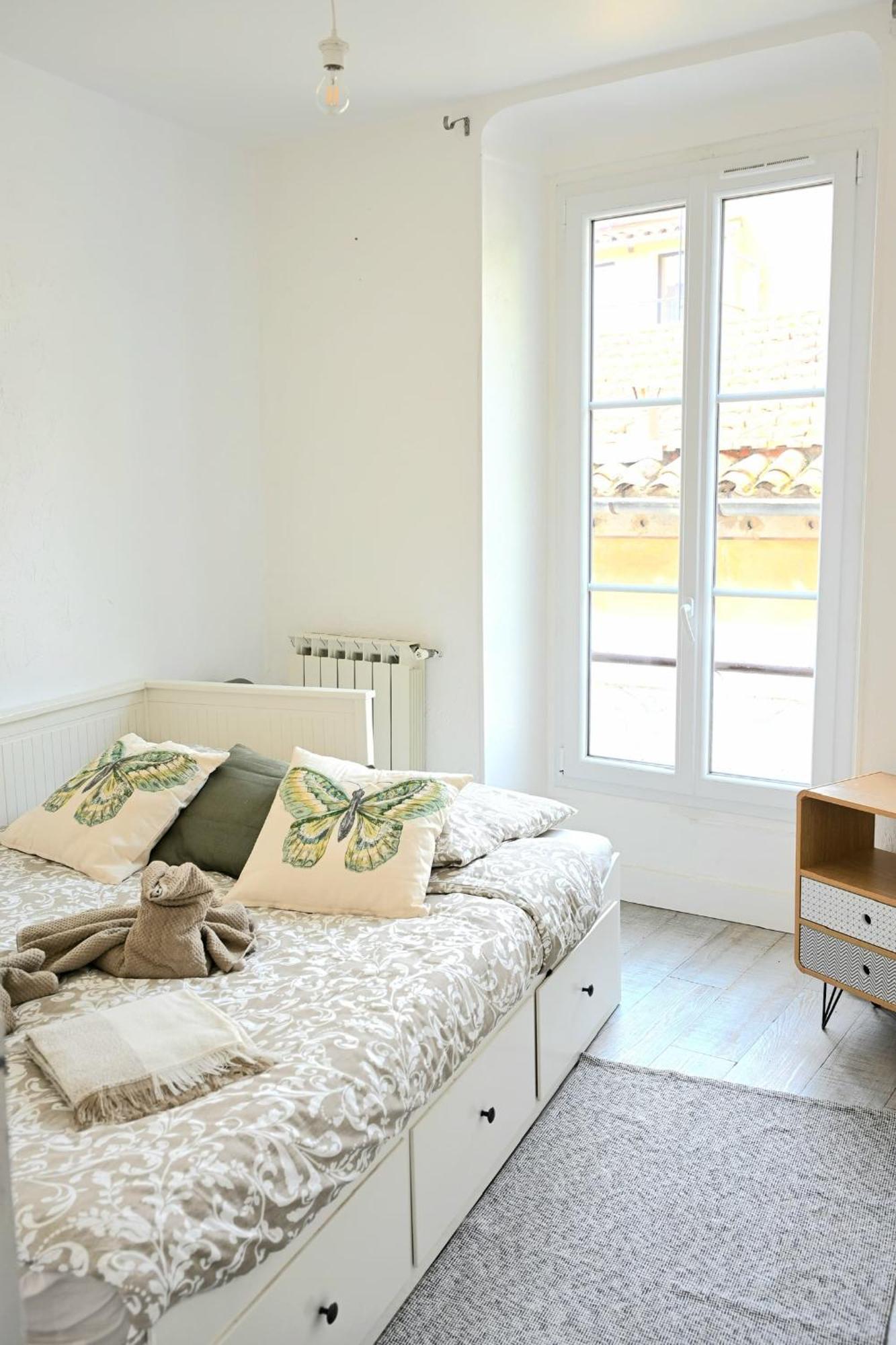 The Seaside Serenity - Calm & Charming Bay View Flat - Heart Of Villefranche Kültér fotó